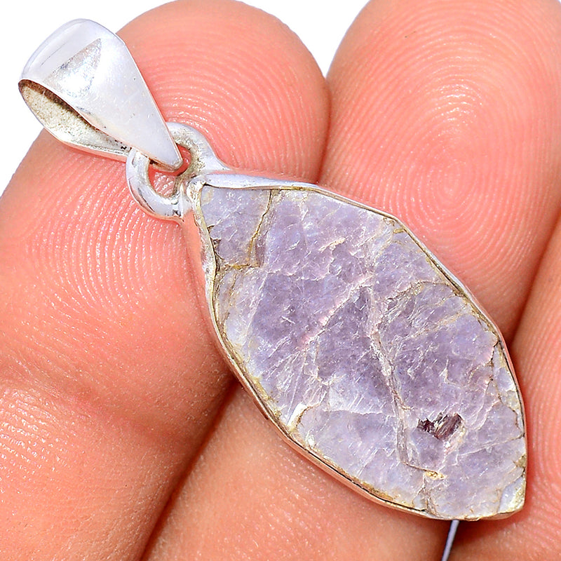 1.5" Flashy Lepidolite Mica Pendants - FLMP148