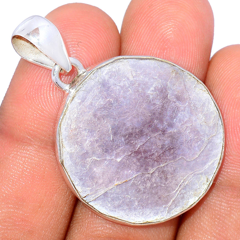 1.6" Flashy Lepidolite Mica Pendants - FLMP149