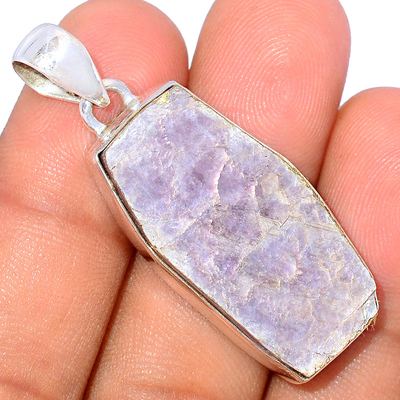 1.7" Flashy Lepidolite Mica Pendants - FLMP151