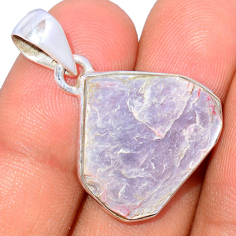 1.2" Flashy Lepidolite Mica Pendants - FLMP174