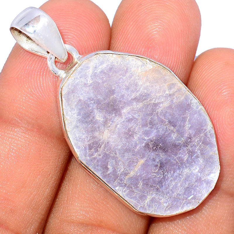 1.7" Flashy Lepidolite Mica Pendants - FLMP177