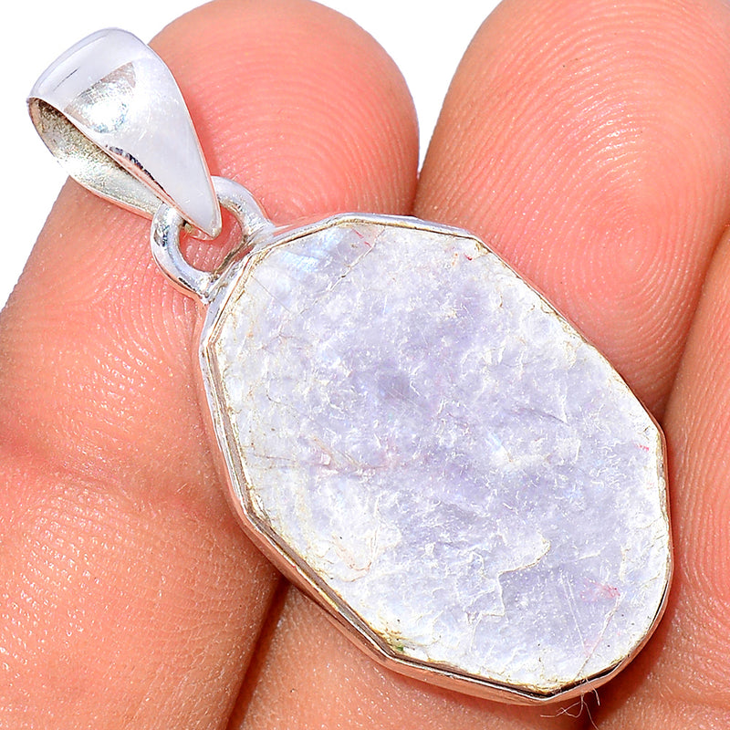 1.5" Flashy Lepidolite Mica Pendants - FLMP182