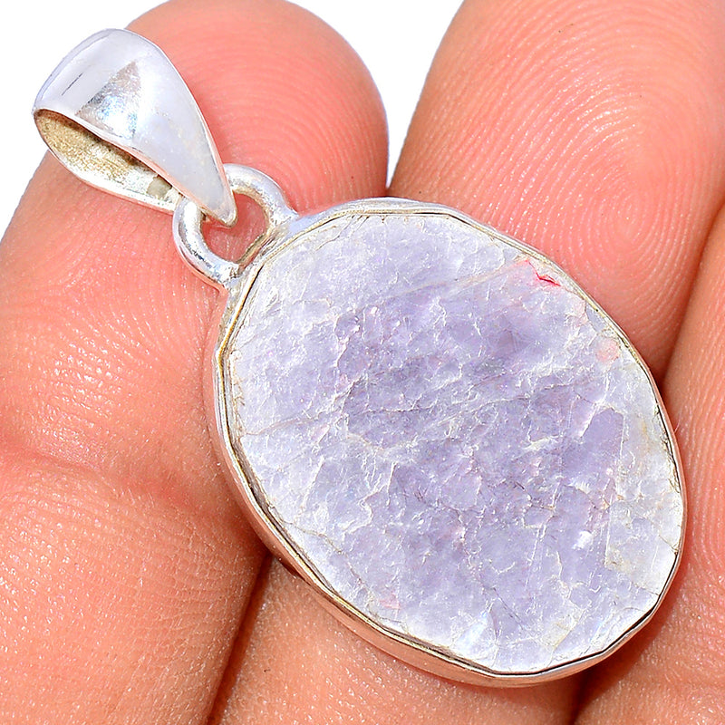 1.5" Flashy Lepidolite Mica Pendants - FLMP184