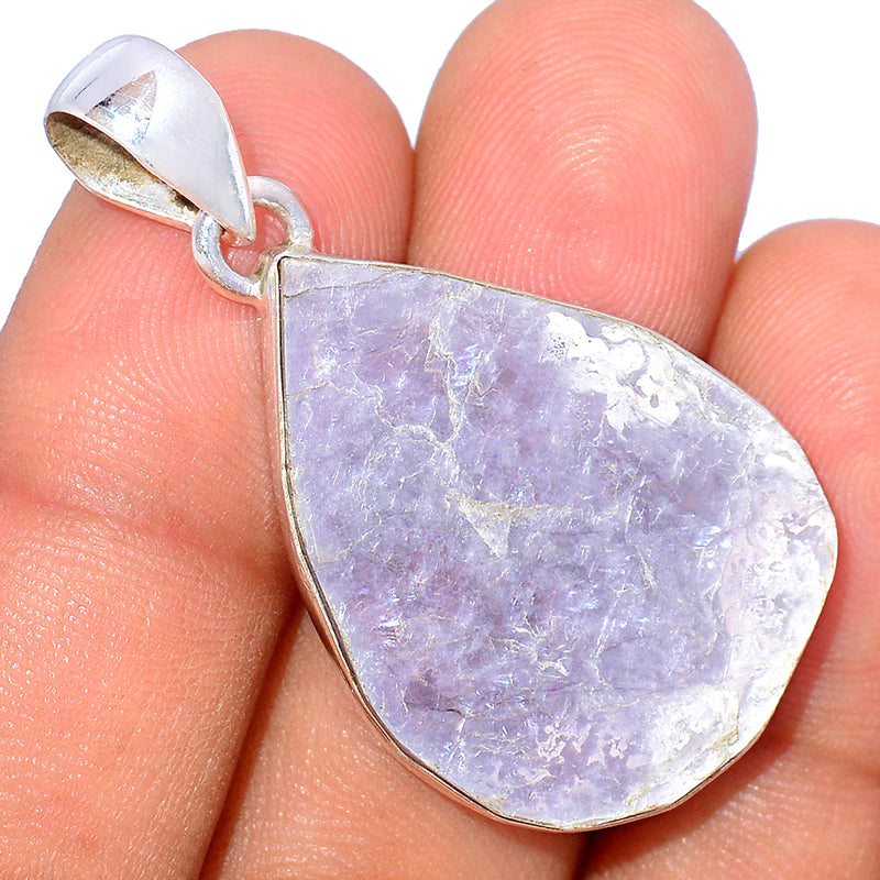 1.7" Flashy Lepidolite Mica Pendants - FLMP193