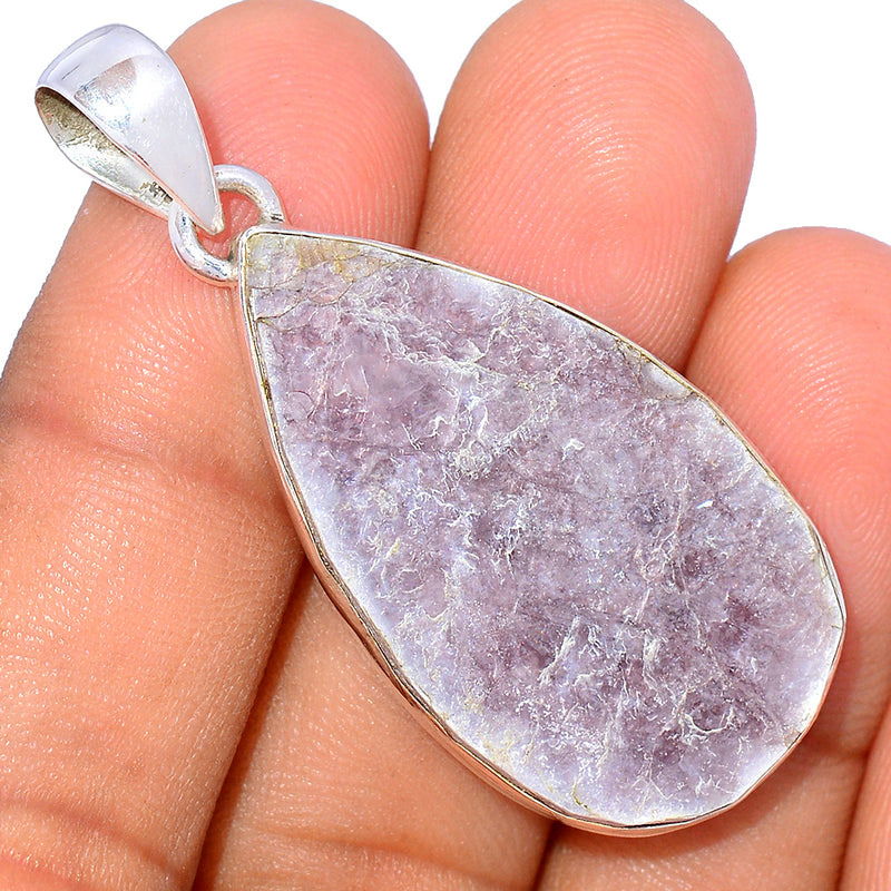 1.8" Flashy Lepidolite Mica Pendants - FLMP194