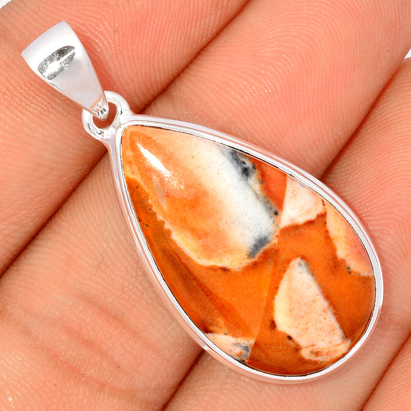 1.7" Deer Fawn Jasper Pendants - FNJP102