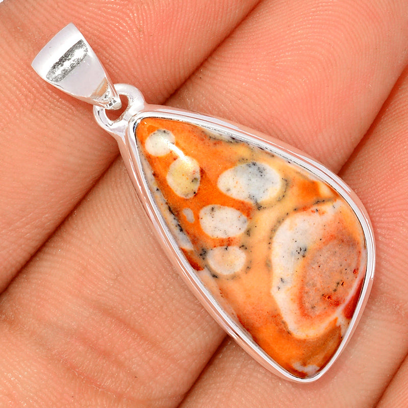 1.6" Deer Fawn Jasper Pendants - FNJP104