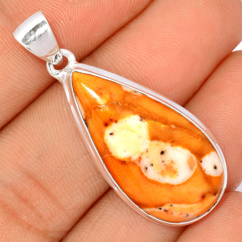 1.7" Deer Fawn Jasper Pendants - FNJP108