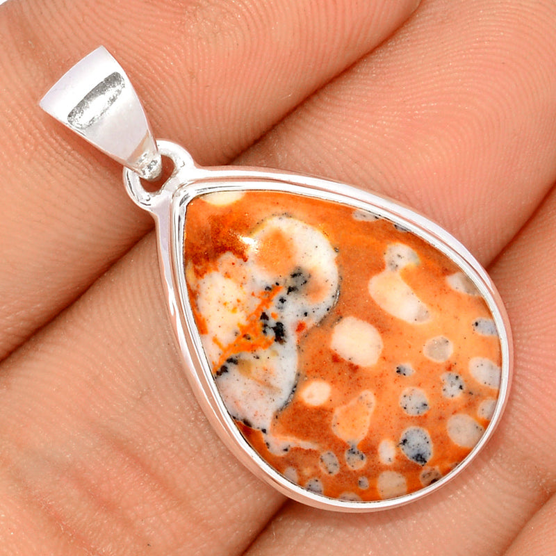 1.3" Deer Fawn Jasper Pendants - FNJP115