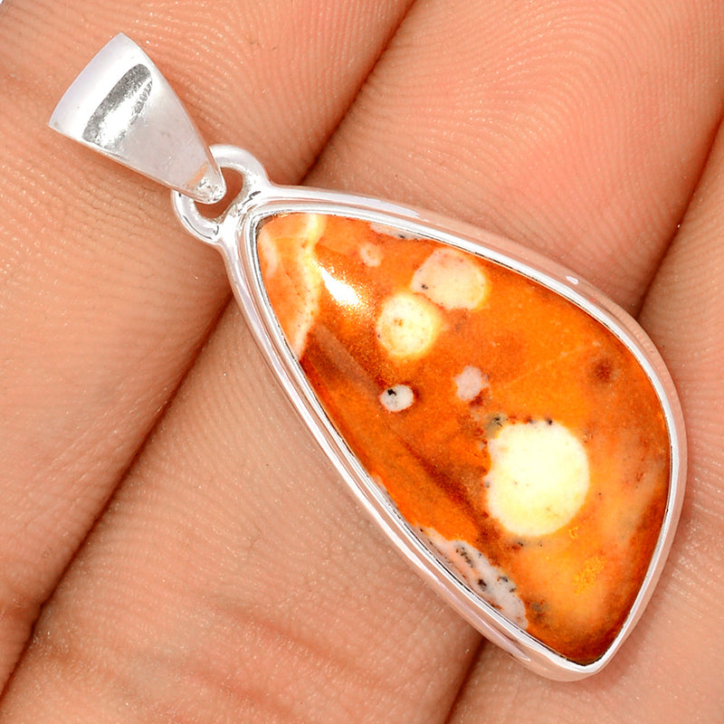 1.5" Deer Fawn Jasper Pendants - FNJP117