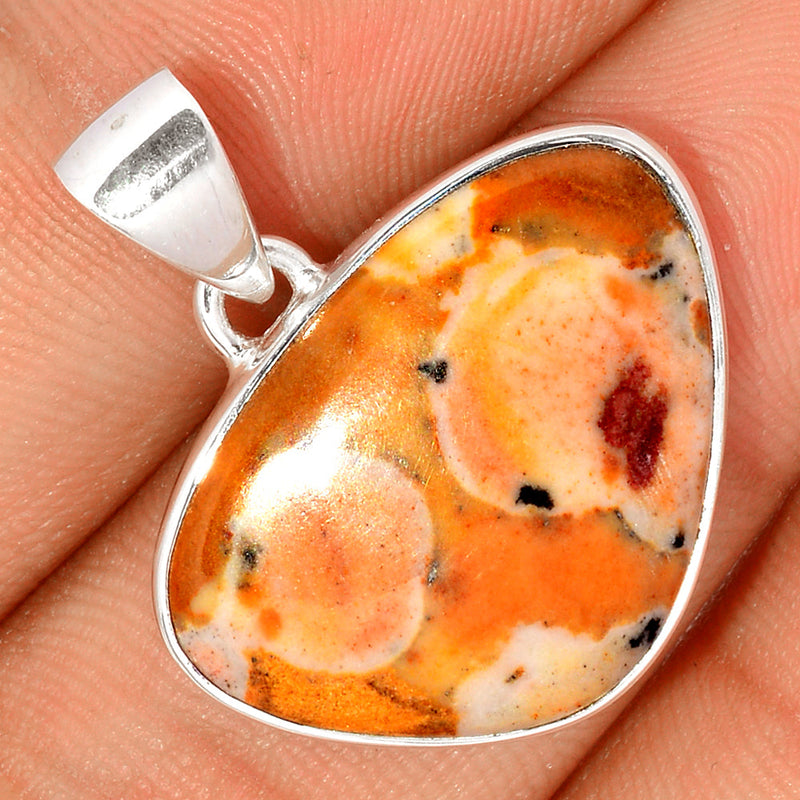 1.1" Deer Fawn Jasper Pendants - FNJP126