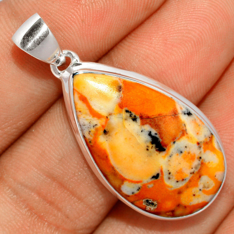 1.6" Deer Fawn Jasper Pendants - FNJP129