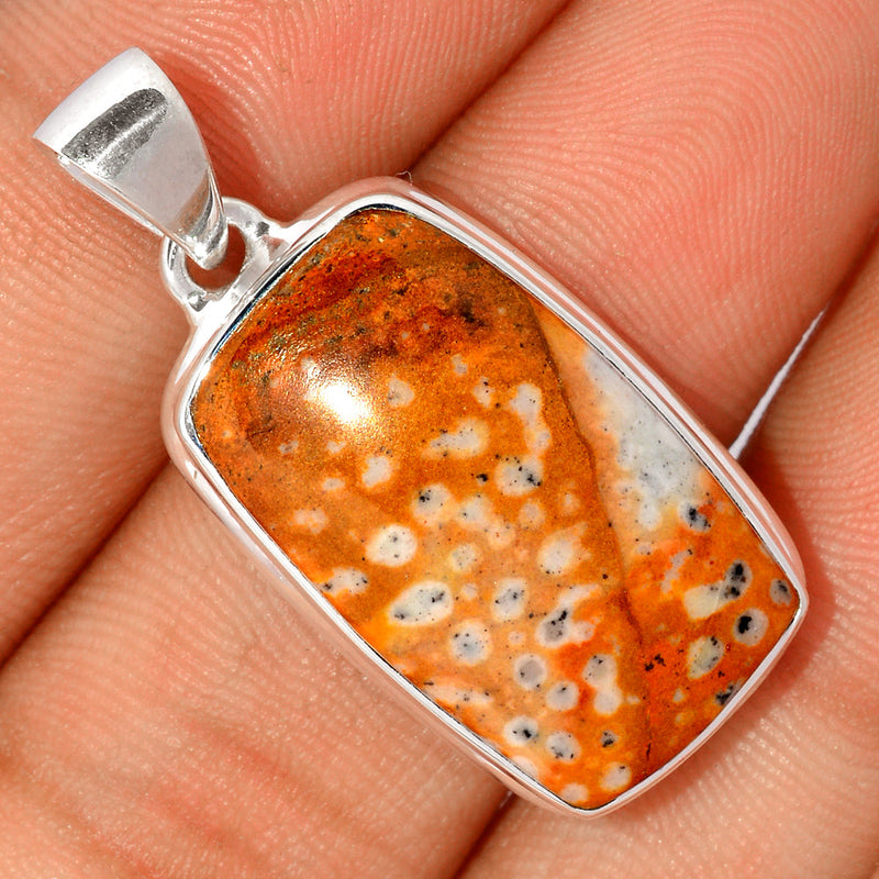 1.3" Deer Fawn Jasper Pendants - FNJP133