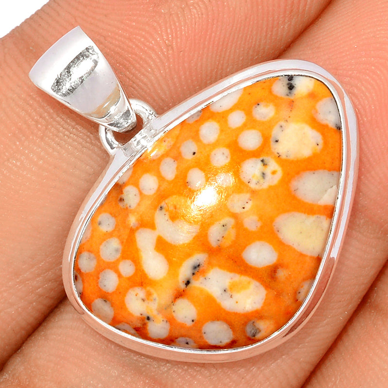 1.1" Deer Fawn Jasper Pendants - FNJP149