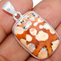 1.3" Deer Fawn Jasper Pendants - FNJP18