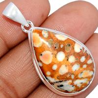 1.6" Deer Fawn Jasper Pendants - FNJP23