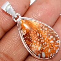 1.5" Deer Fawn Jasper Pendants - FNJP25