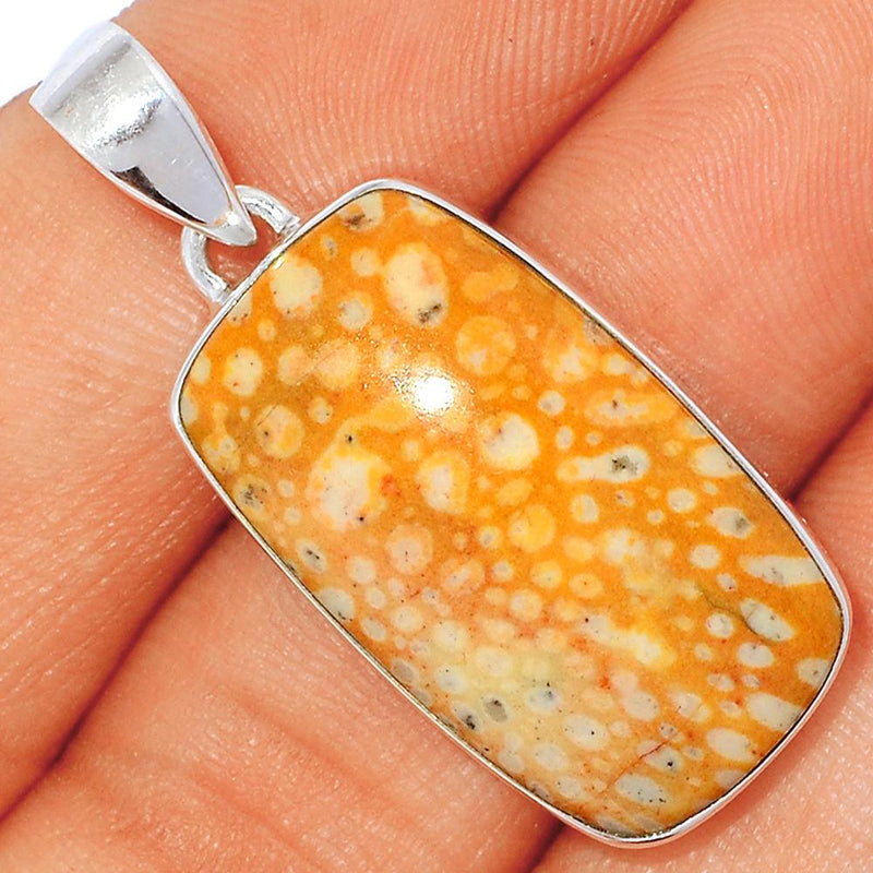 1.5" Deer Fawn Jasper Pendants - FNJP29