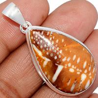 1.6" Deer Fawn Jasper Pendants - FNJP2