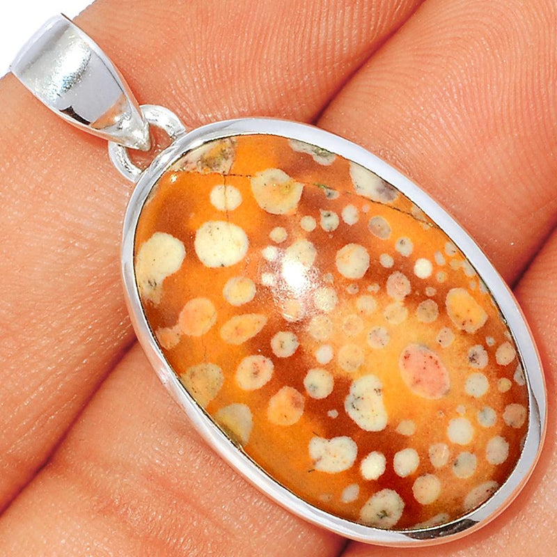 1.6" Deer Fawn Jasper Pendants - FNJP33