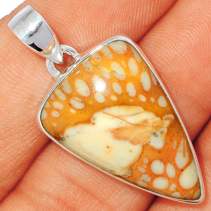 1.5" Deer Fawn Jasper Pendants - FNJP36