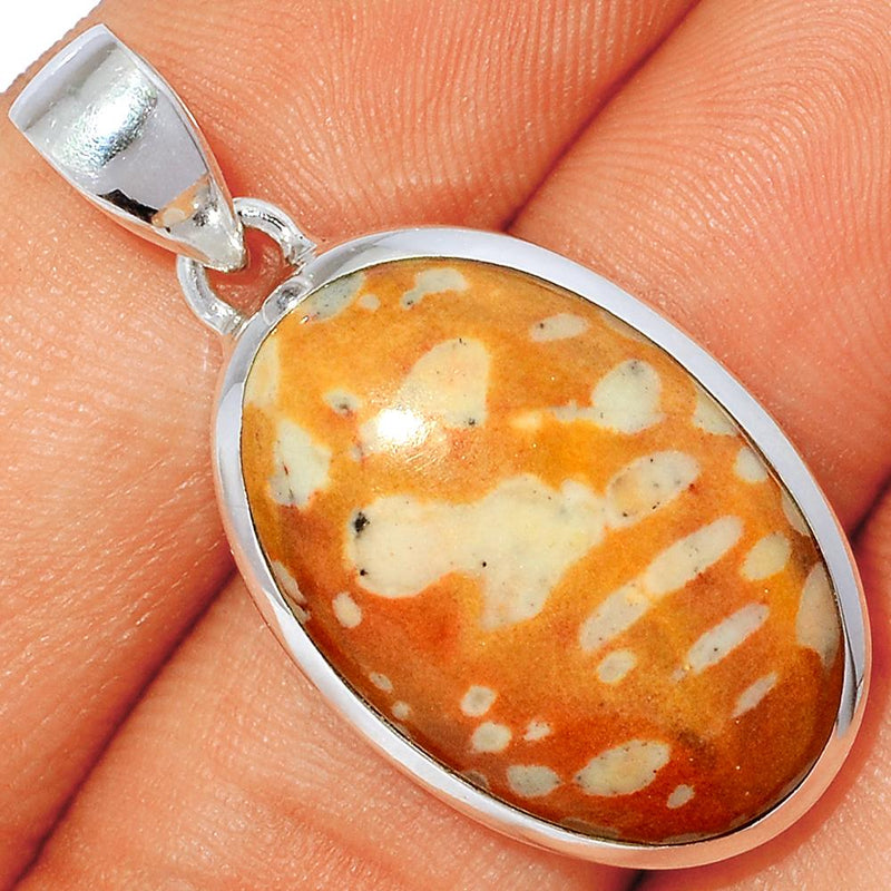 1.3" Deer Fawn Jasper Pendants - FNJP38