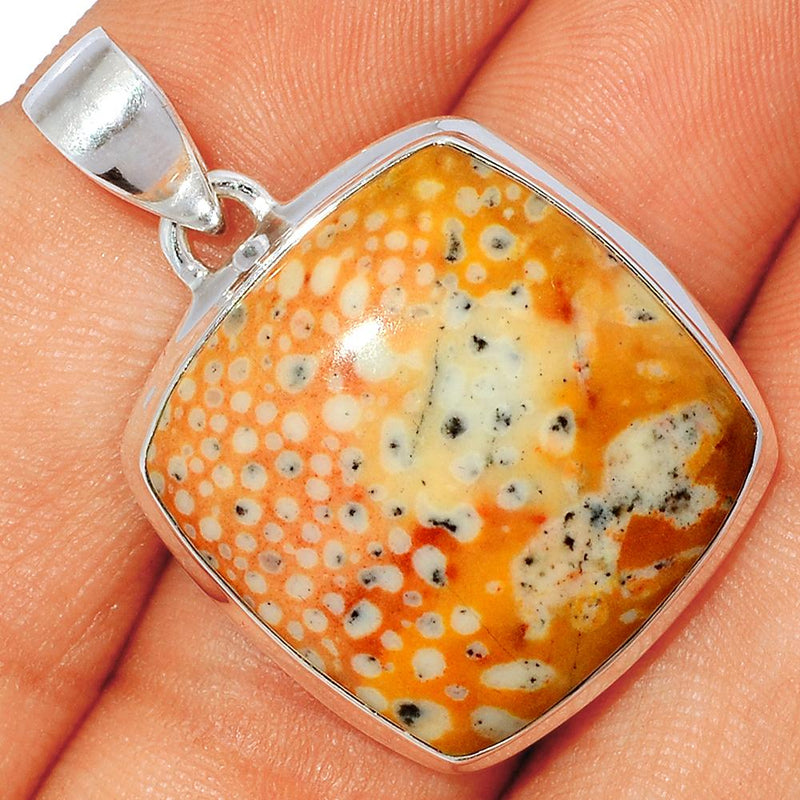 1.3" Deer Fawn Jasper Pendants - FNJP40