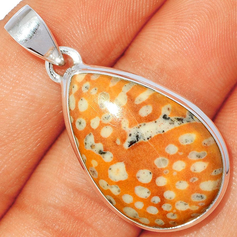 1.5" Deer Fawn Jasper Pendants - FNJP44