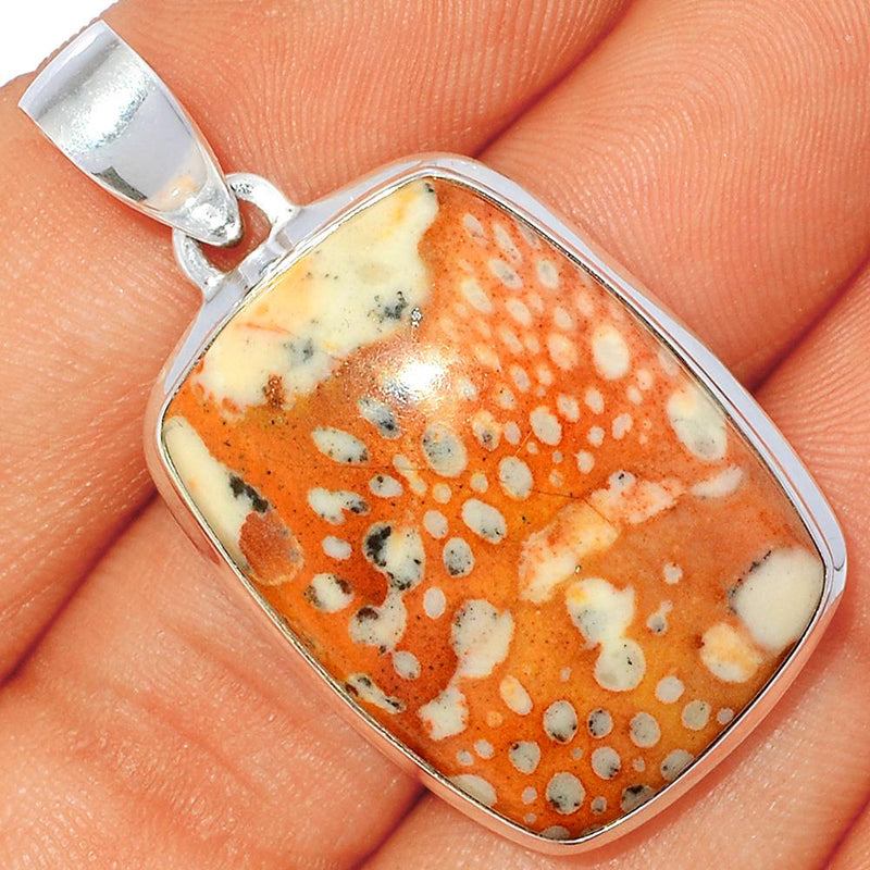 1.6" Deer Fawn Jasper Pendants - FNJP46