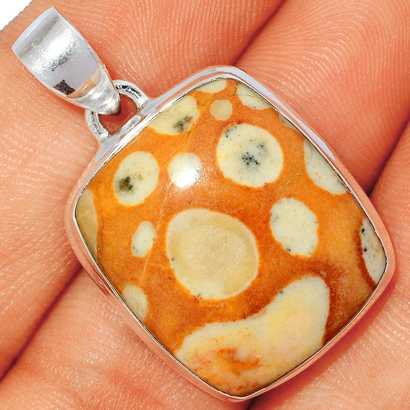 1.3" Deer Fawn Jasper Pendants - FNJP47