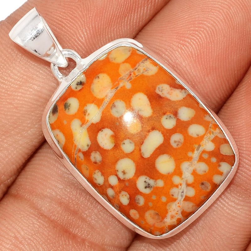 1.6" Deer Fawn Jasper Pendants - FNJP57