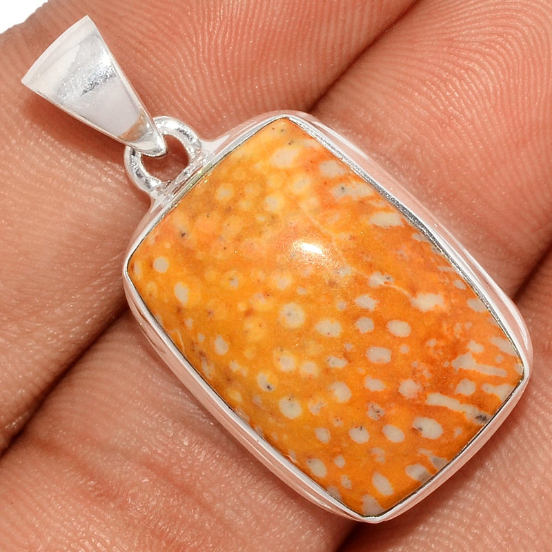 1.3" Deer Fawn Jasper Pendants - FNJP60