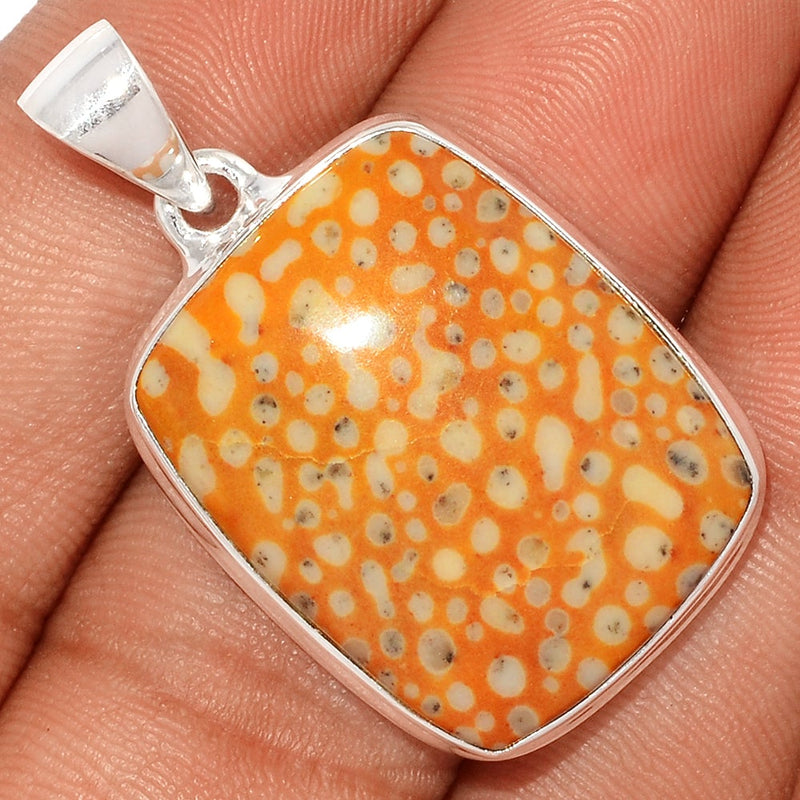 1.5" Deer Fawn Jasper Pendants - FNJP64