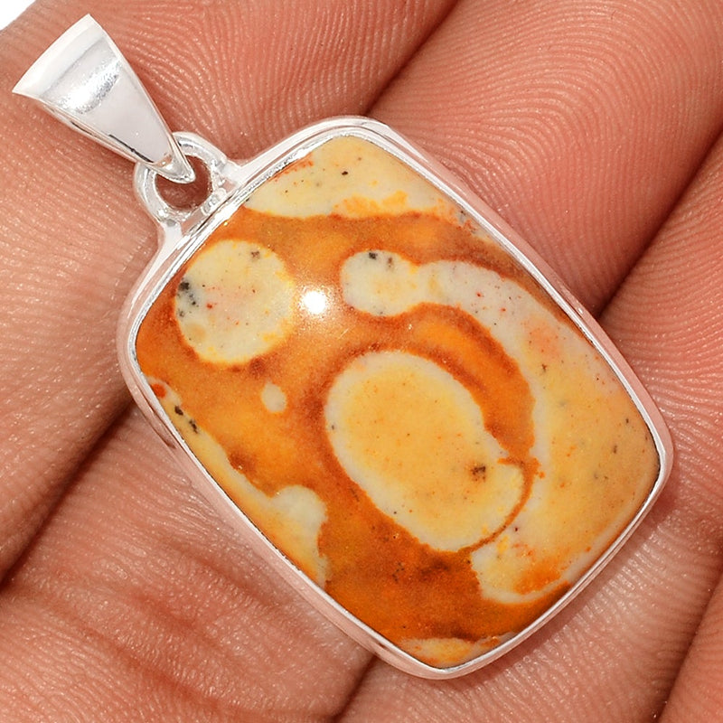 1.5" Deer Fawn Jasper Pendants - FNJP65