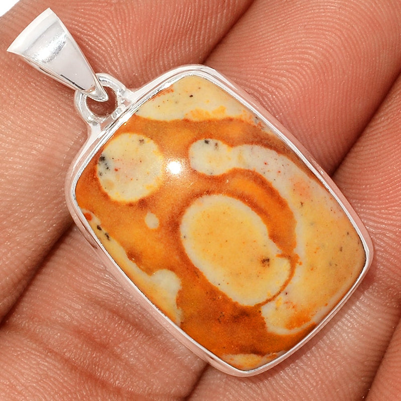 1.5" Deer Fawn Jasper Pendants - FNJP65