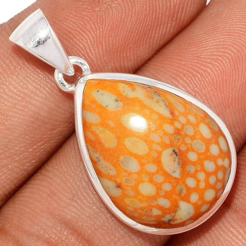 1.3" Deer Fawn Jasper Pendants - FNJP67