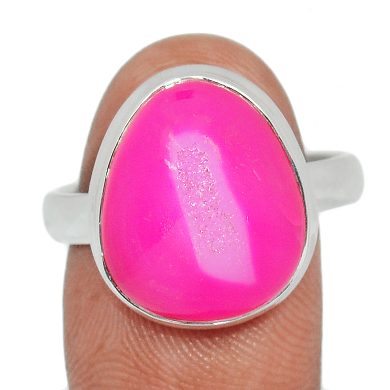 Fleence Pink Aura Druzy Ring - FPDR155