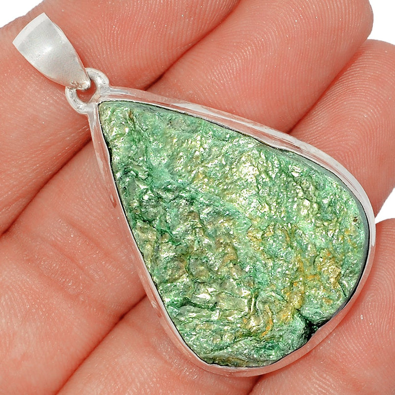 2" Fuchsite Green Muscovite Pendants - FUKP239