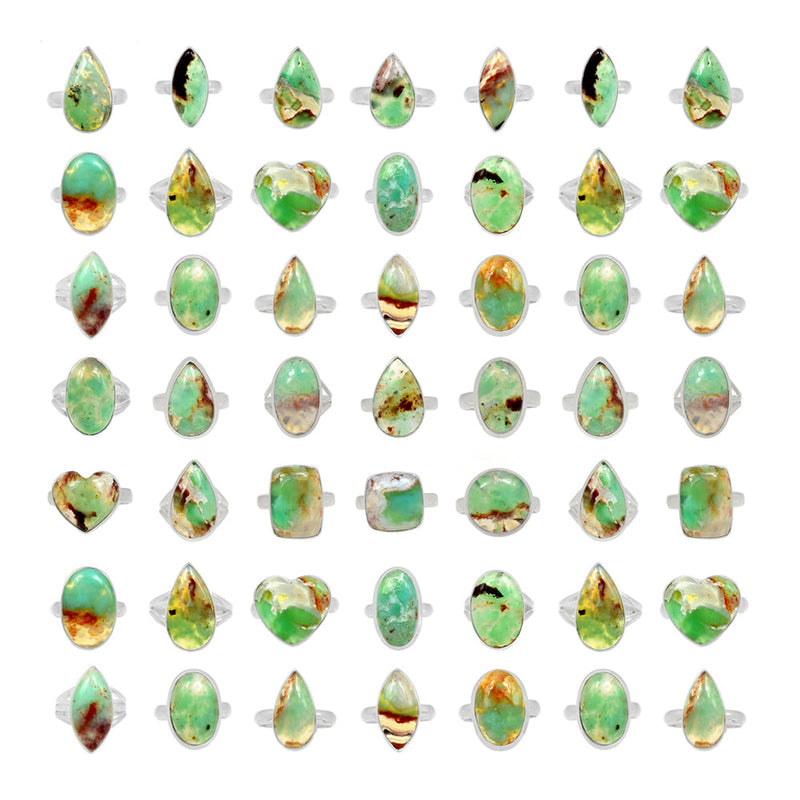 500 Grams Mix Lot - Aquaprase Ring - GAAFR2