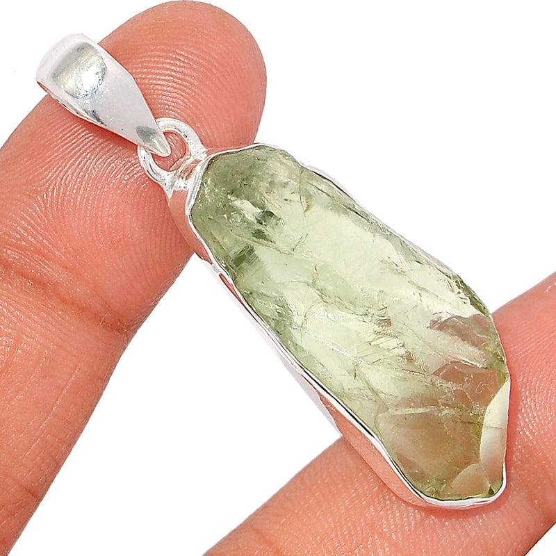 2" Green Amethyst Rough Pendants - GARP523