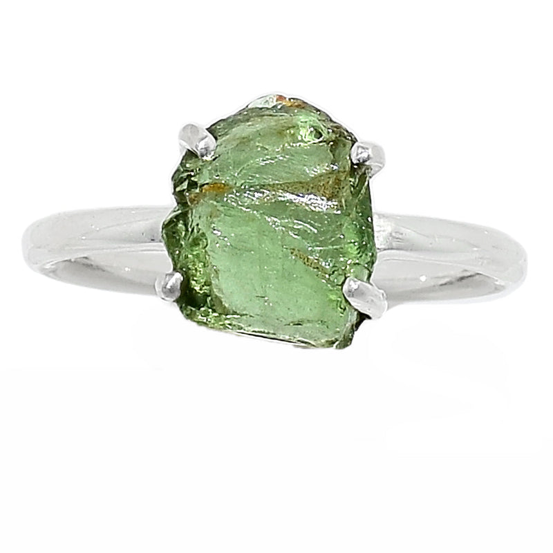 Claw - Green Apatite Rough Ring - GATR107