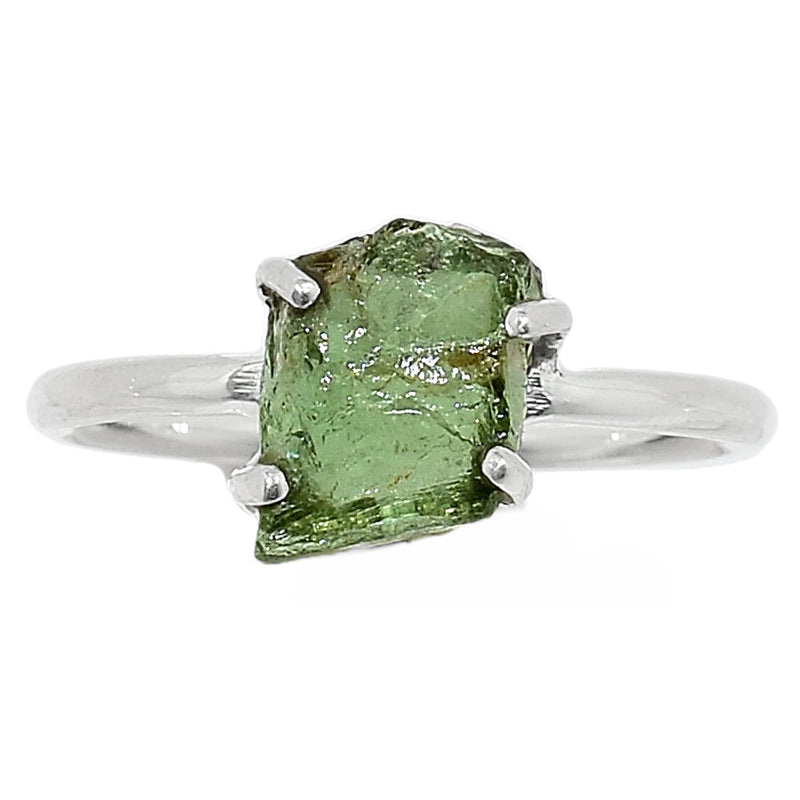 Claw - Green Apatite Rough Ring - GATR108