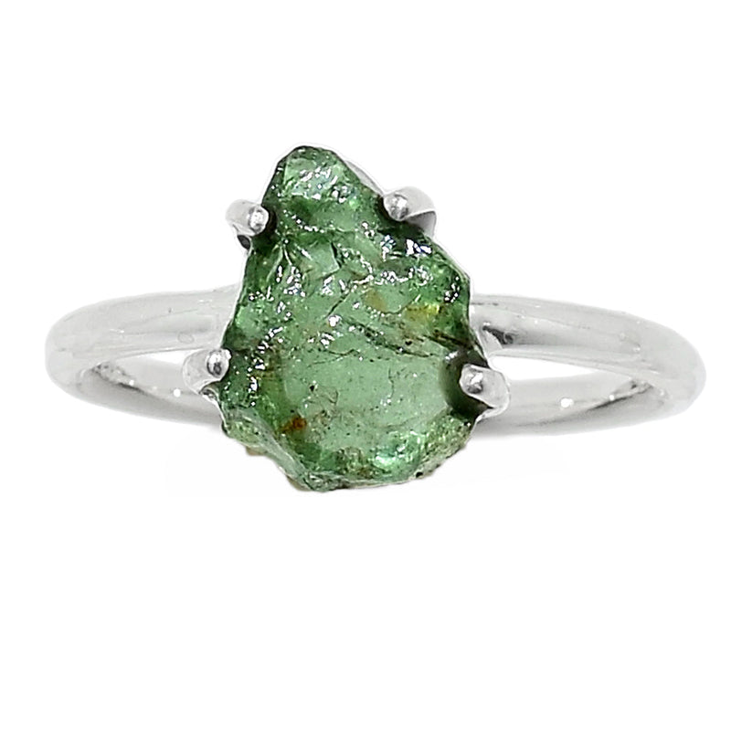 Claw - Green Apatite Rough Ring - GATR109