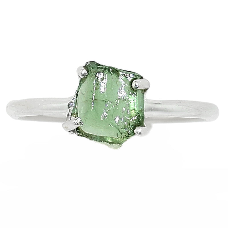 Claw - Green Apatite Rough Ring - GATR80