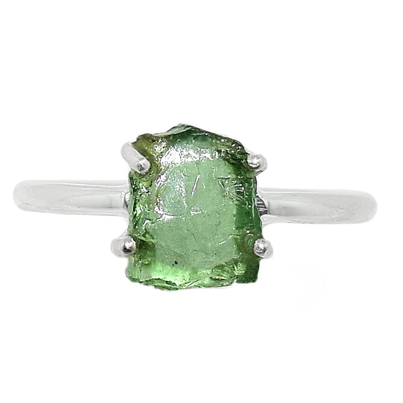 Claw - Green Apatite Rough Ring - GATR84