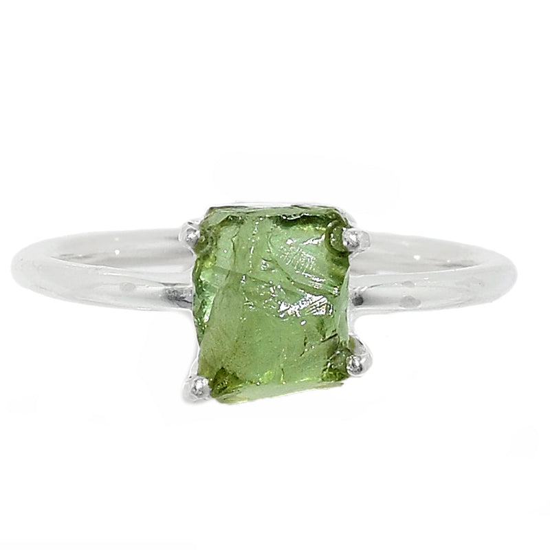 Claw - Green Apatite Rough Ring - GATR88