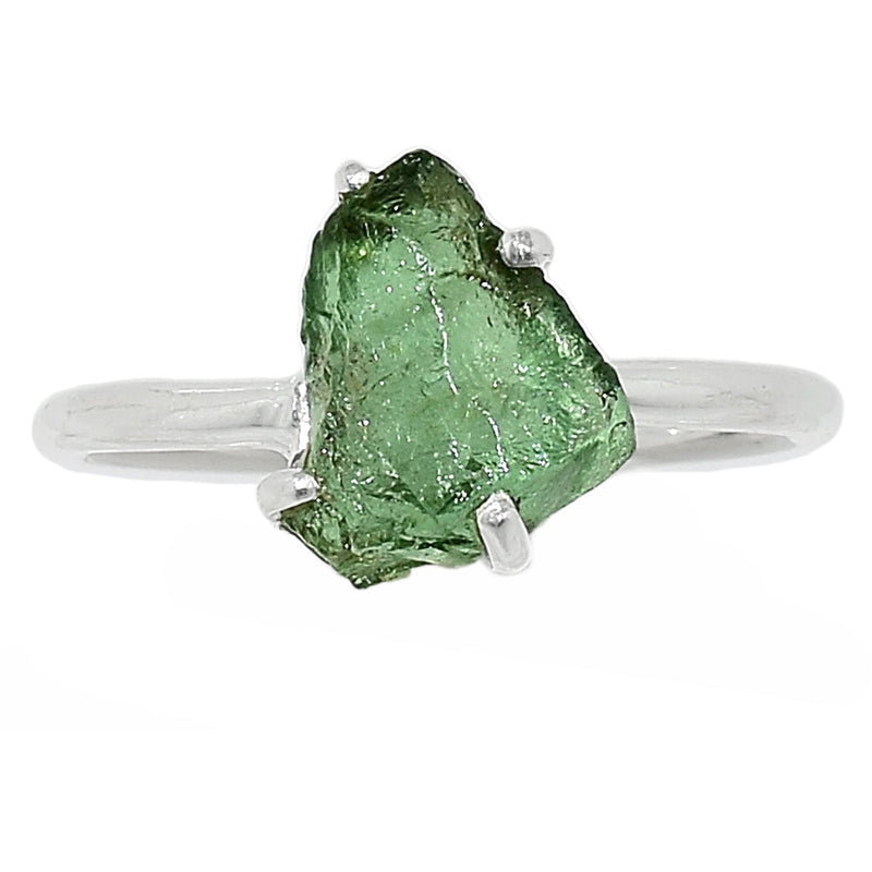 Claw - Green Apatite Rough Ring - GATR94