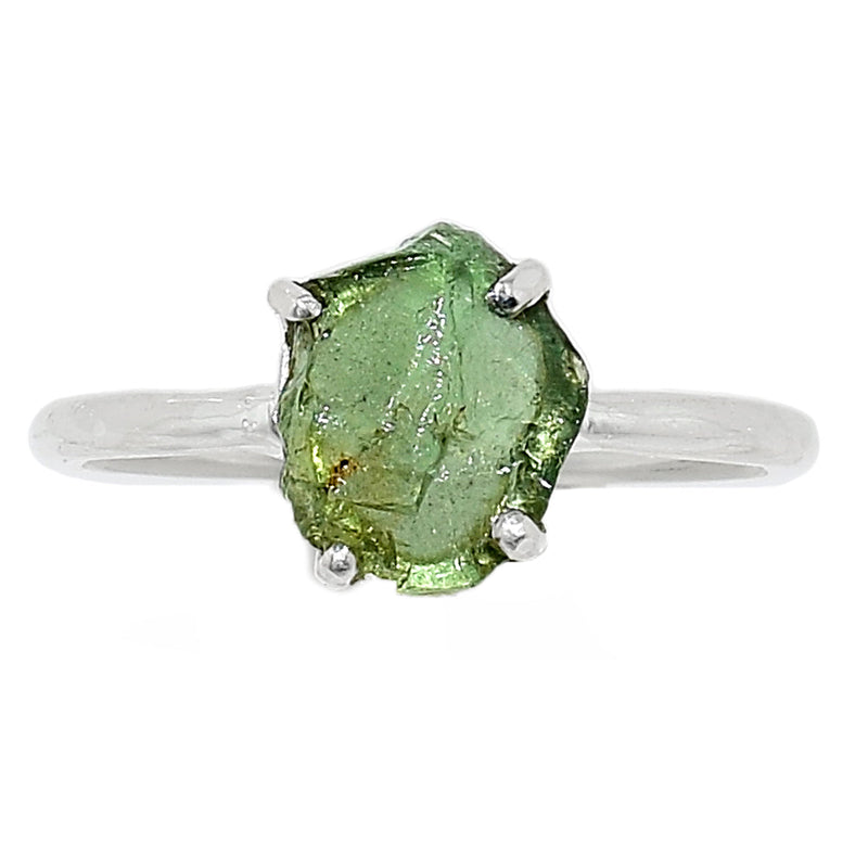 Claw - Green Apatite Rough Ring - GATR95