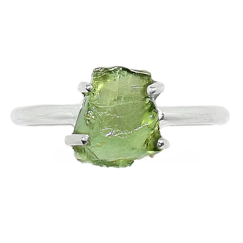 Claw - Green Apatite Rough Ring - GATR99