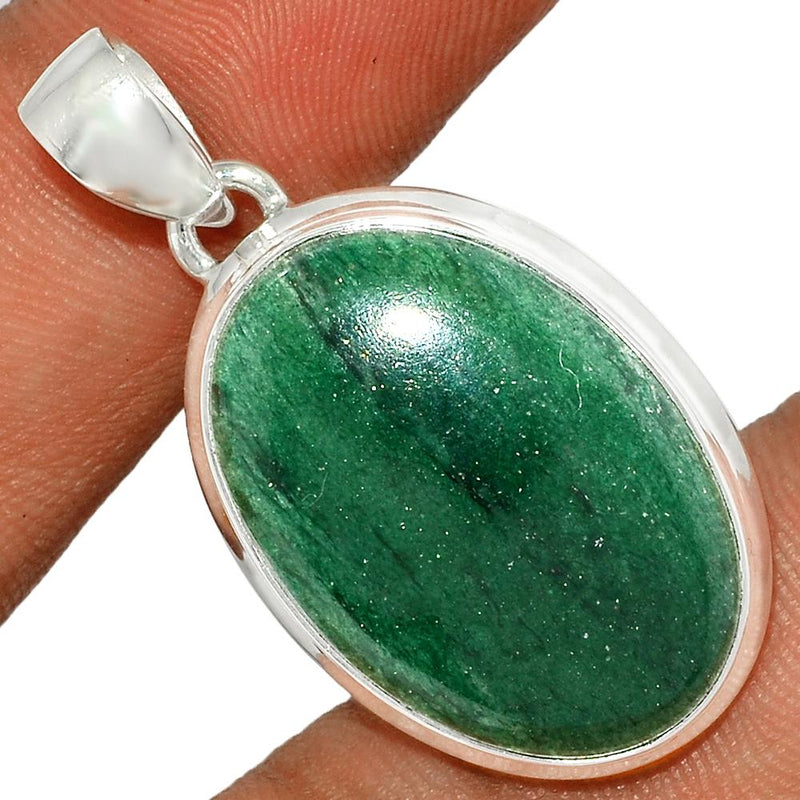 1.5" Green Aventurine Pendants - GAVP537